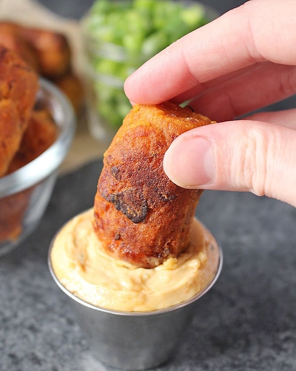 Paleo Sweet Potato Bacon Tots