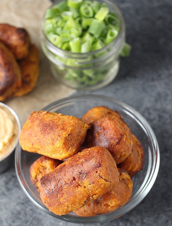 Paleo Sweet Potato Bacon Tots