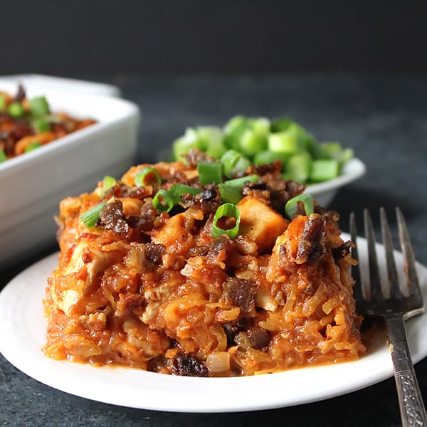 Paleo Barbecue Chicken Casserole 