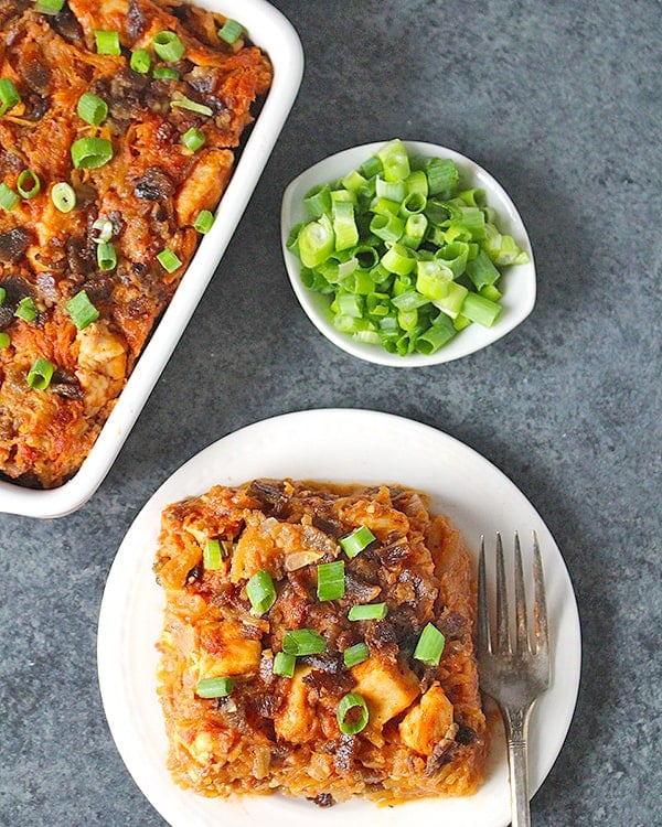 Paleo Barbecue Chicken Casserole 