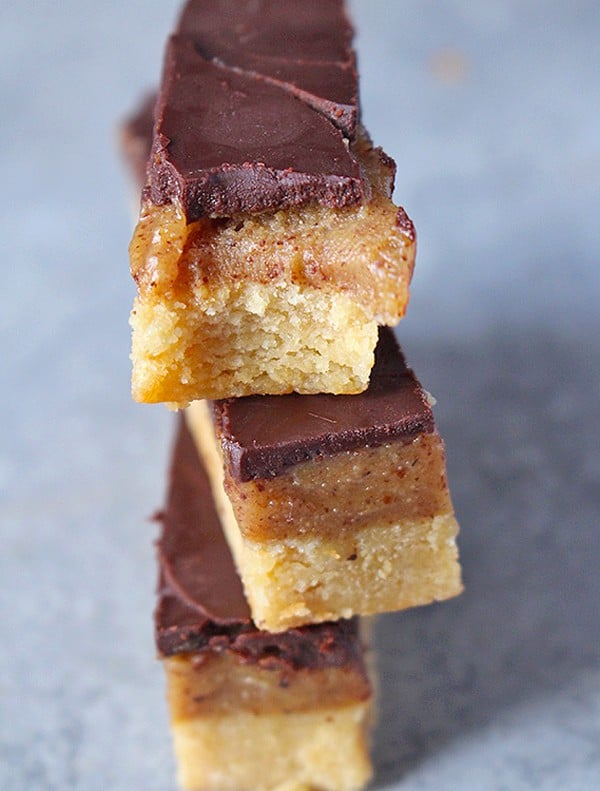 Paleo Homemade Twix Bars