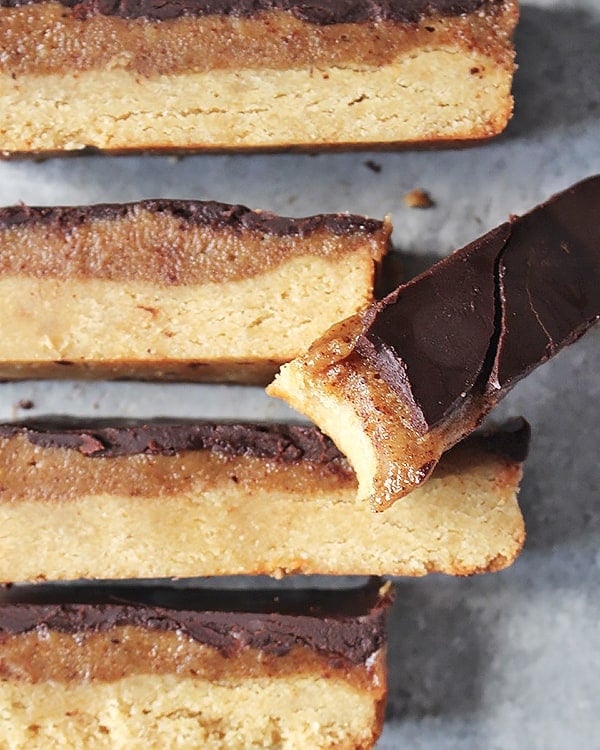 Paleo Homemade Twix Bars