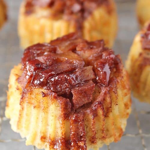 Paleo Apple Cinnamon Upside Down Muffins Real Food with Jessica