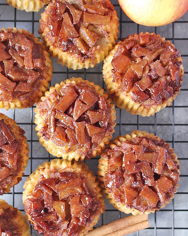 Paleo Apple Cinnamon Upside Down Muffins