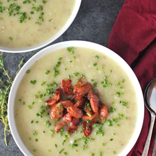 Paleo Potato Leek Soup