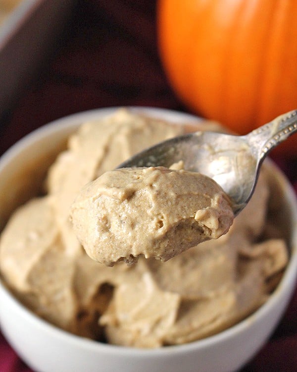 Paleo Pumpkin Ice Cream