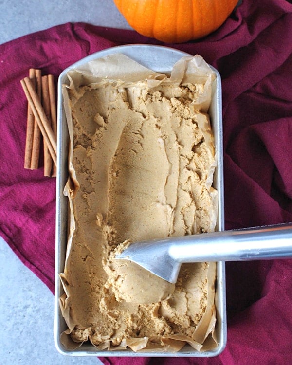 Paleo Pumpkin Ice Cream