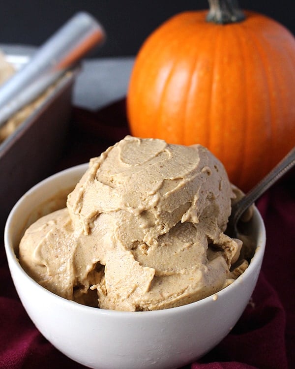 Paleo Pumpkin Ice Cream