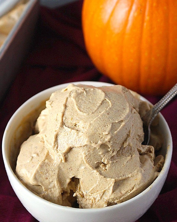 Paleo Pumpkin Ice Cream