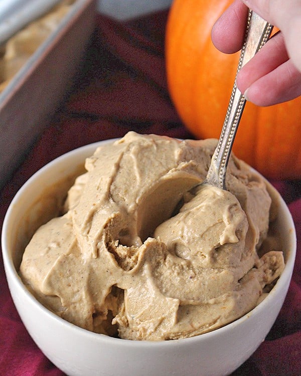 Paleo Pumpkin Ice Cream