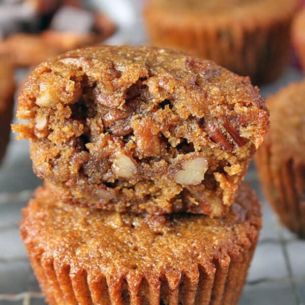 Paleo Pecan Pie Muffins