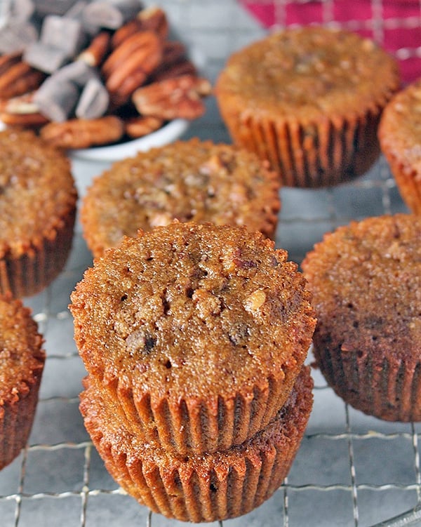 Paleo Pecan Pie Muffins