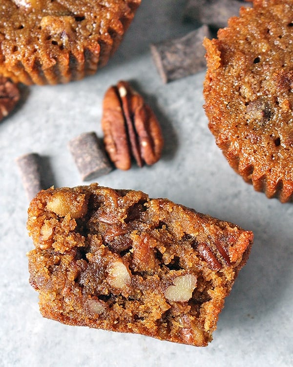 Paleo Pecan Pie Muffins