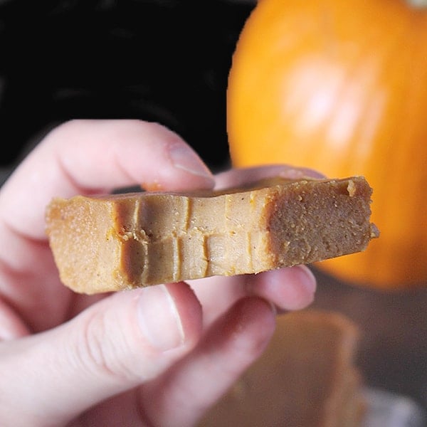 Easy Paleo Pumpkin Fudge