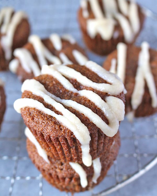 Paleo Gingerbread Muffins 