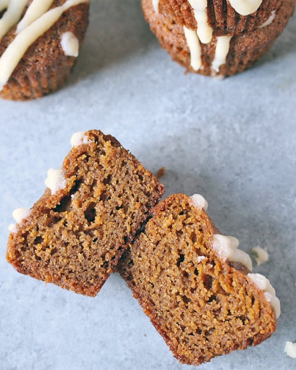 Paleo Gingerbread Muffins 