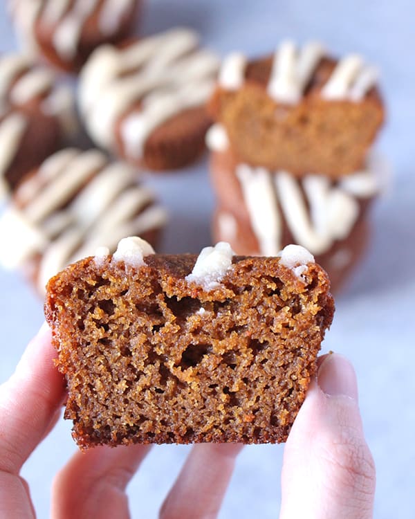 Paleo Gingerbread Muffins 