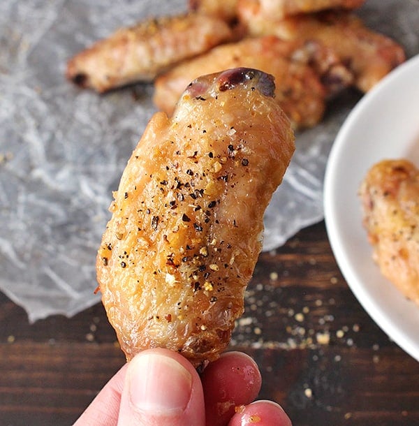 Paleo Lemon Pepper Chicken Wings