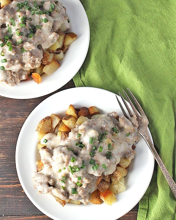 Paleo Whole30 Sausage Gravy 