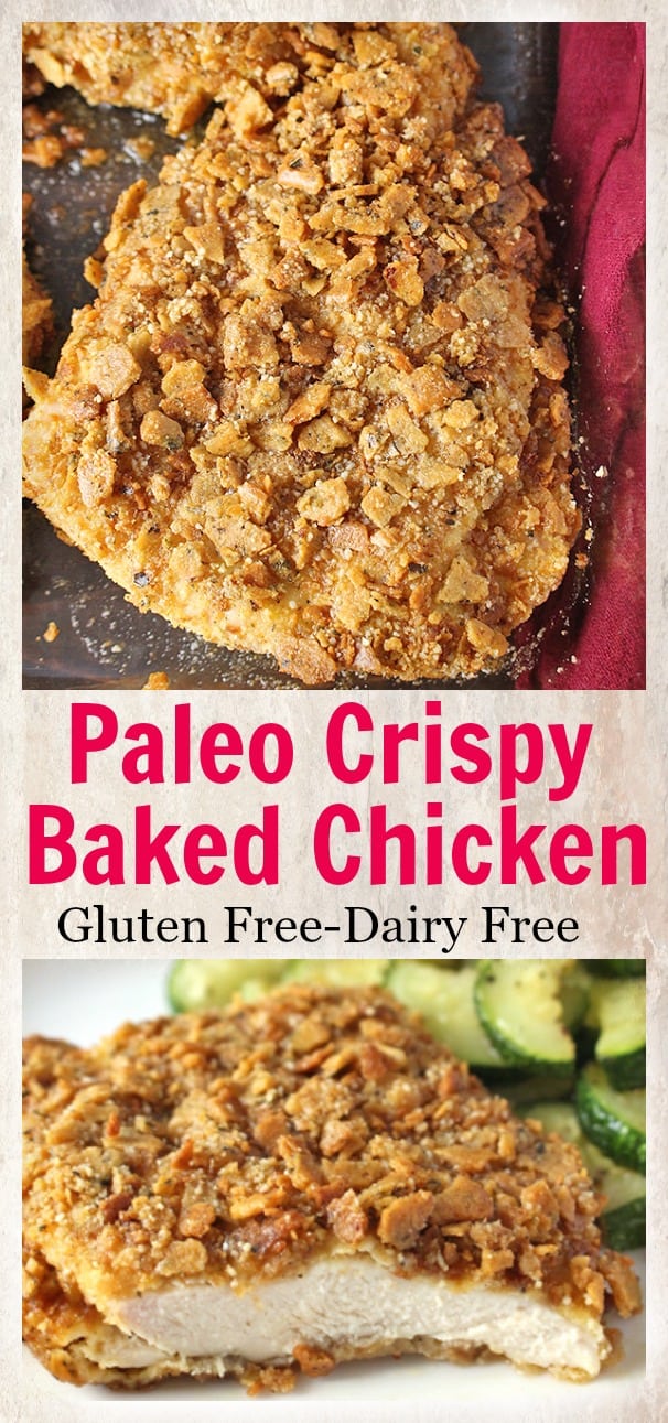 Paleo Crispy Baked Chicken 