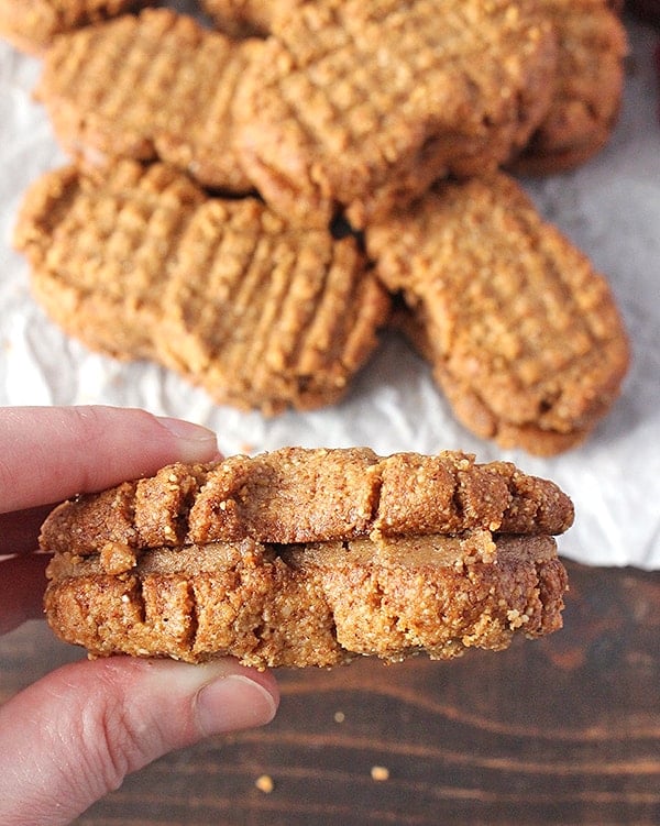 Paleo Nutter Butter Cookies 