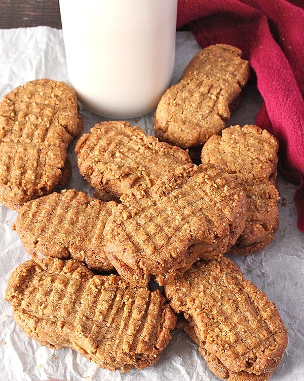 Paleo Nutter Butter Cookies 