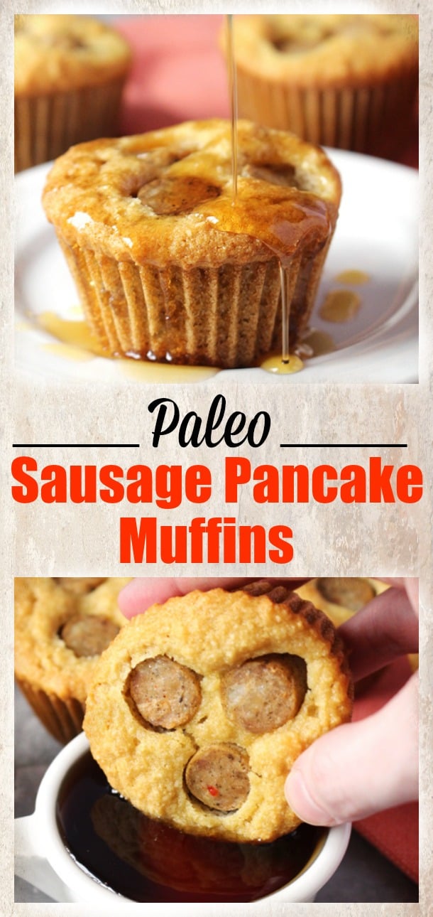 Paleo Sausage Pancake Muffins