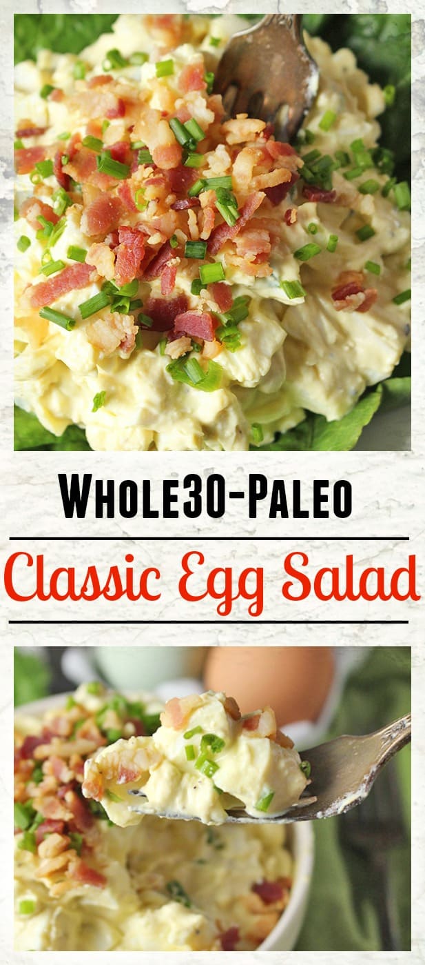 Paleo Whole30 Classic Egg Salad