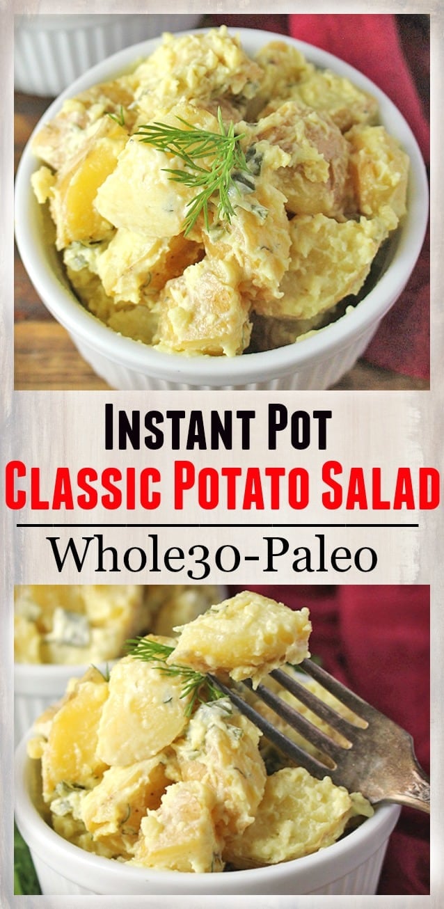 Paleo Whole30 Classic Potato Salad