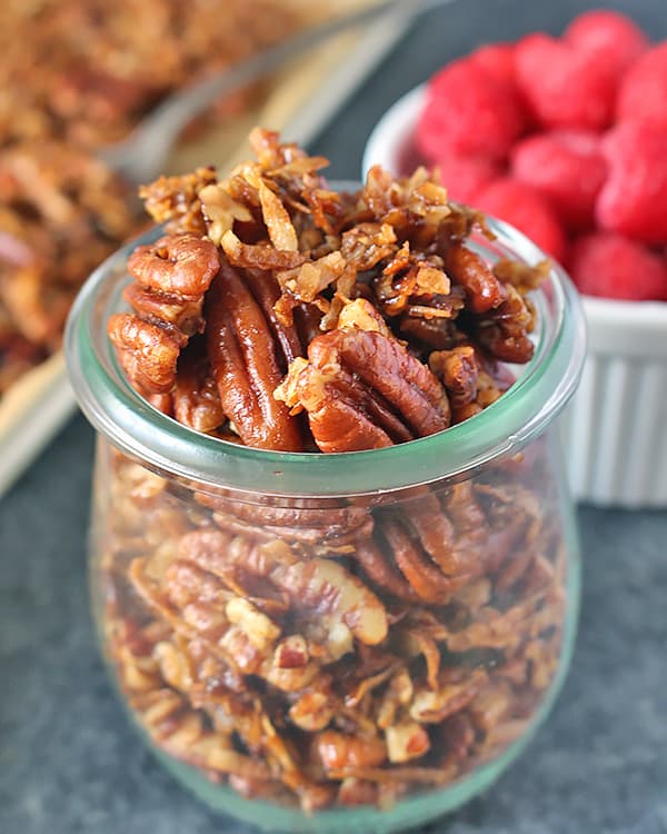 Paleo Pecan Pie Granola 