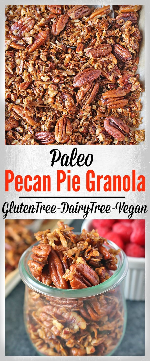 Paleo Pecan Pie Granola 