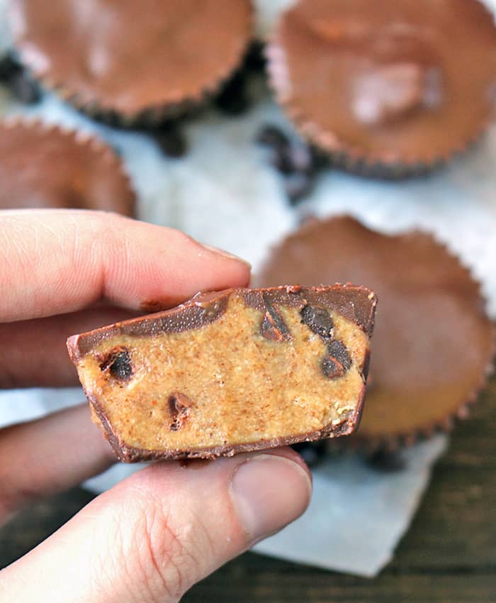 Paleo Cookie Dough Cups 