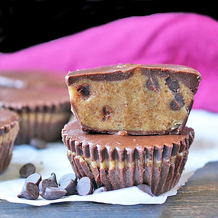 Paleo Cookie Dough Cups 