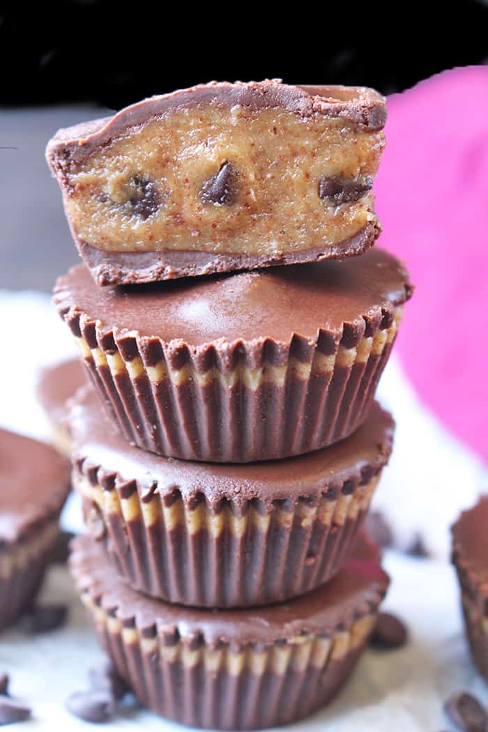 Paleo Cookie Dough Cups 