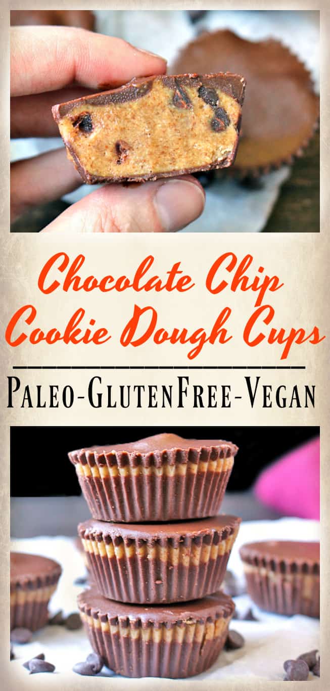 Paleo Cookie Dough Cups 