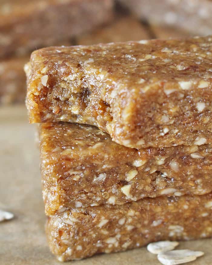 Paleo Sunbutter Protein Bars Copycat Peanut Butter RXBar