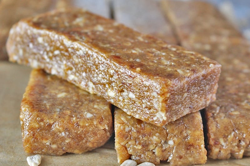 Paleo Sunbutter Protein Bars Copycat Peanut Butter RXBar