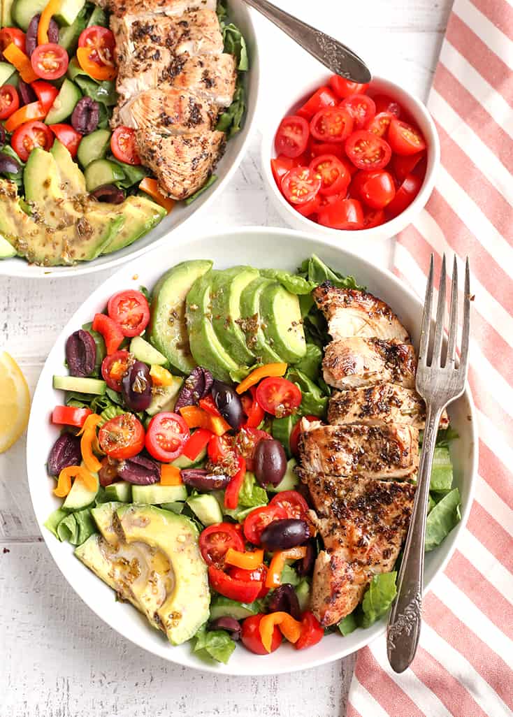 Paleo Whole30 Greek Chicken Salad Real Food With Jessica