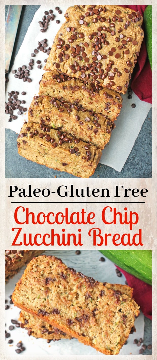 Paleo Chocolate Chip Banana Bread 