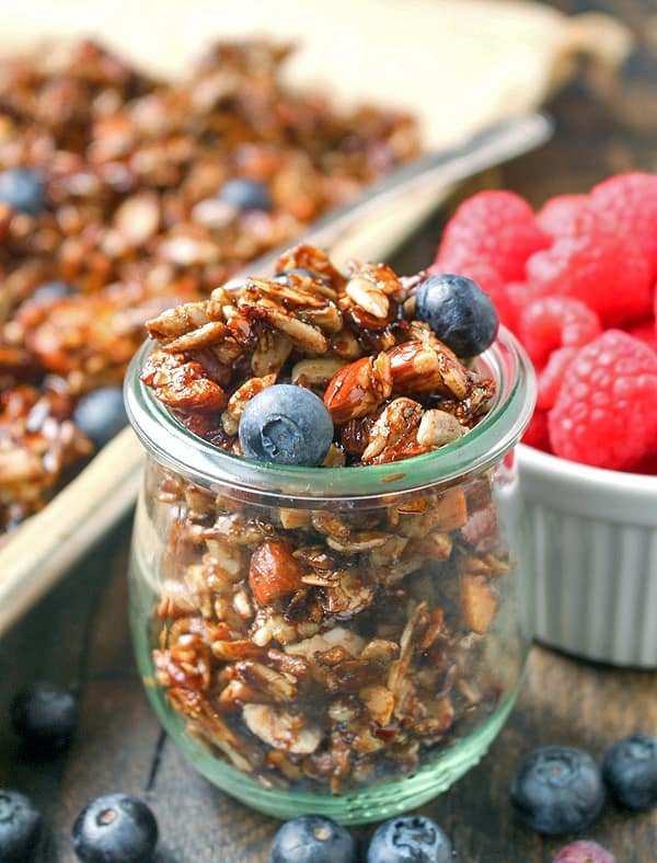 Paleo Gingerbread Granola 