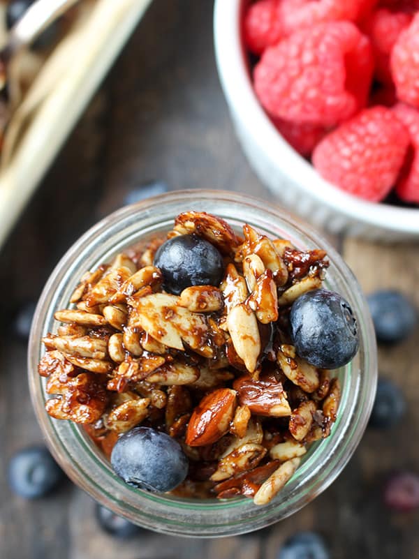 Paleo Gingerbread Granola 