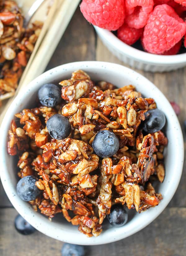 Paleo Gingerbread Granola 