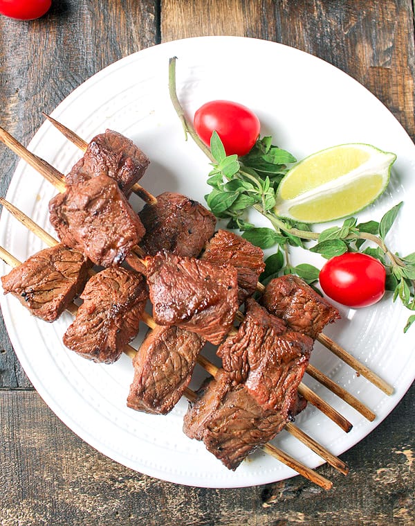 Paleo Grilled Chicken Kabobs