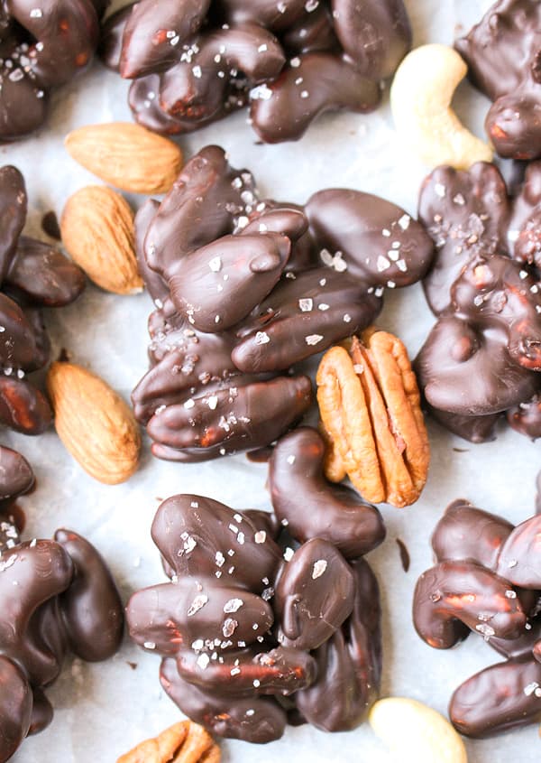 Chocolate Nut Clusters - Real Food with Jessica