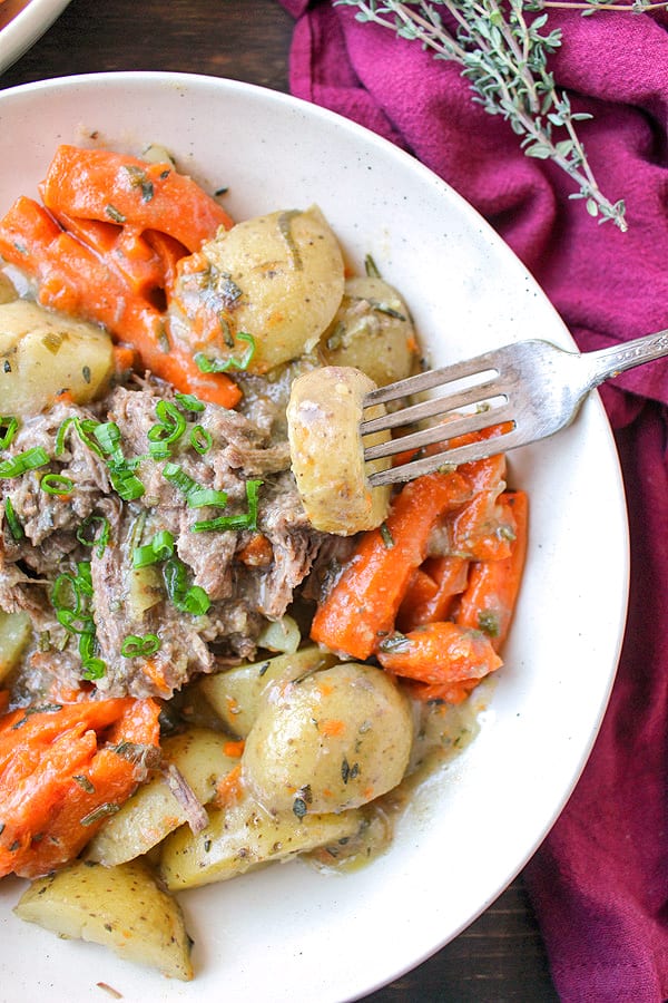 Easy Instant Pot Pot Roast and Veggies (Whole30, Paleo, GF) - Whole Kitchen  Sink