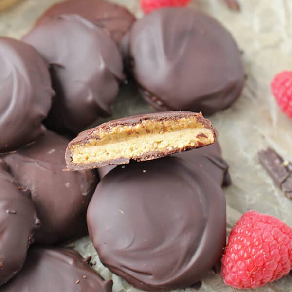 Paleo Homemade Tagalong Cookies