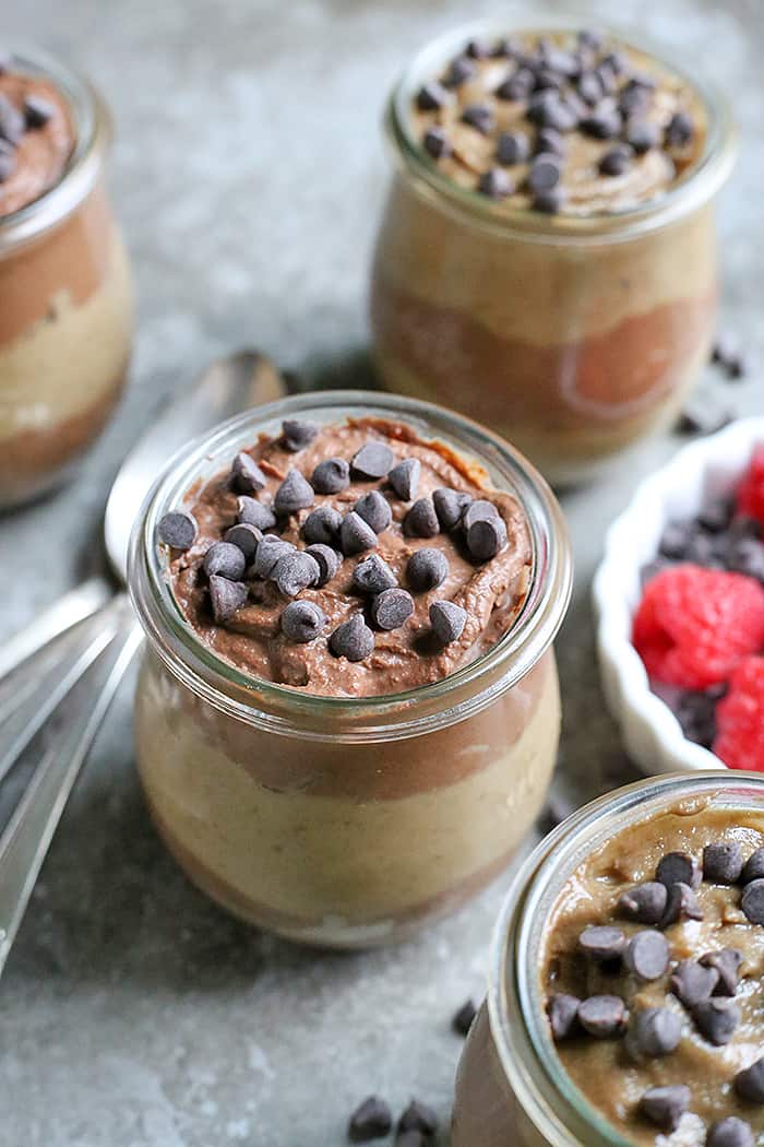 This Paleo Vegan Chocolate and SunButter Pudding is a delicious no-bake treat that everyone will love. It is creamy, rich, healthy, and easy to make. Gluten free, dairy free, nut free, and naturally sweetened.