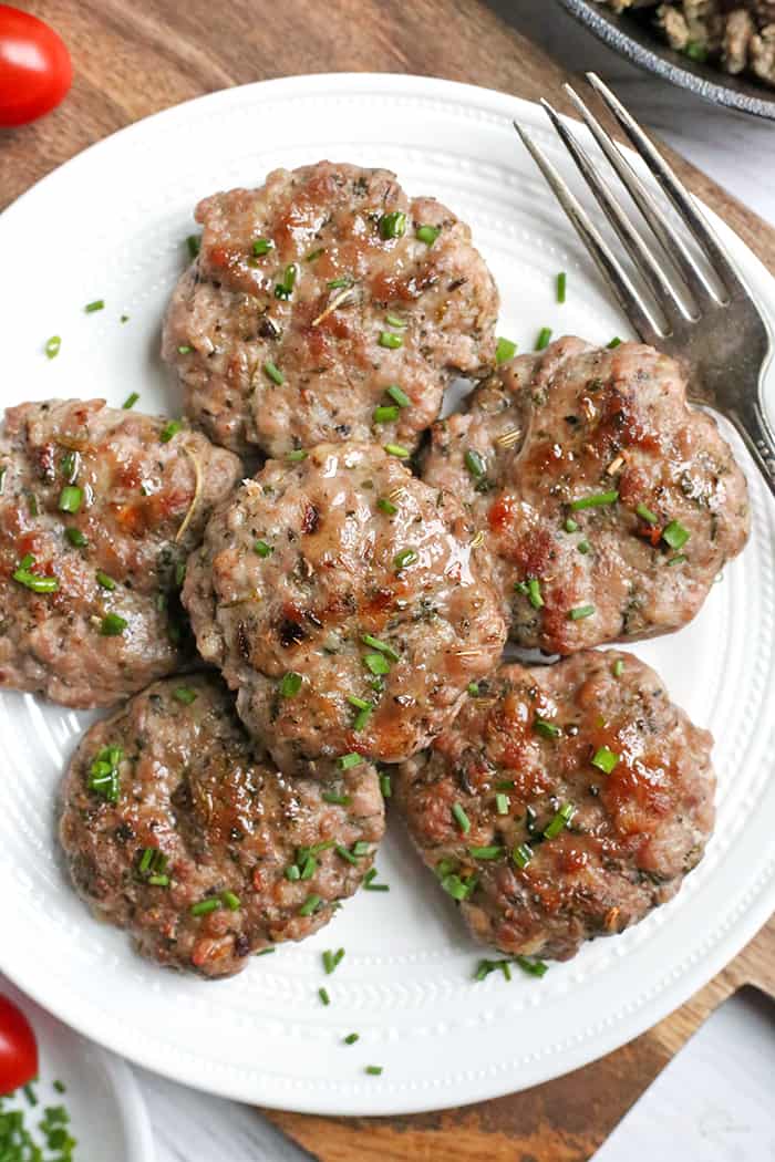 This Paleo Whole30 Homemade Italian Sausage is so easy to make and packed with flavor. A blend of savory seasonings make healthy, delicious sausage that is sugar free, low carb and low fodmap. 