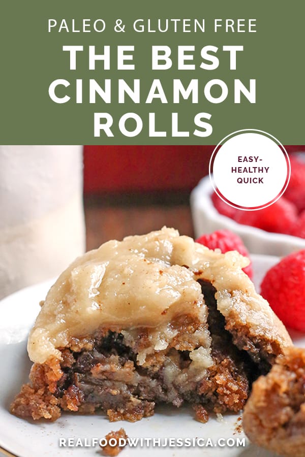 These Best Paleo Cinnamon Rolls are sweet, soft, and so delicious! Quick to make and they make the perfect morning treat. Gluten free, dairy free, and naturally sweetened.