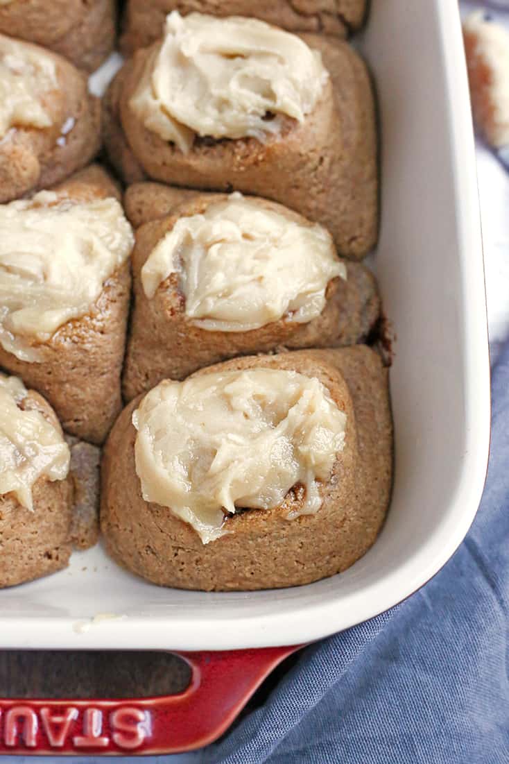 These Best Paleo Cinnamon Rolls are sweet, soft, and so delicious! Quick to make and they make the perfect morning treat. Gluten free, dairy free, and naturally sweetened.